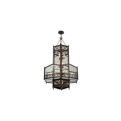 Church 6 Light 36" Wide Abstract Pendant