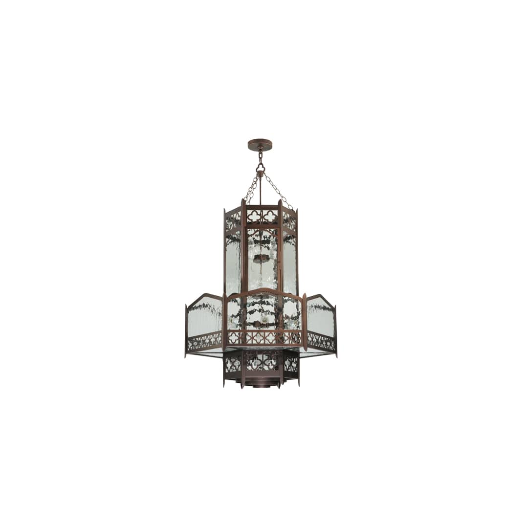 Church 6 Light 36" Wide Abstract Pendant