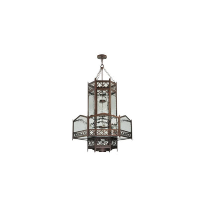 Church 6 Light 36" Wide Abstract Pendant