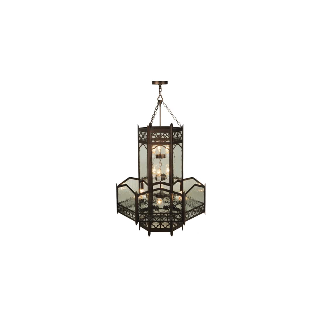 Church 6 Light 36" Wide Abstract Pendant
