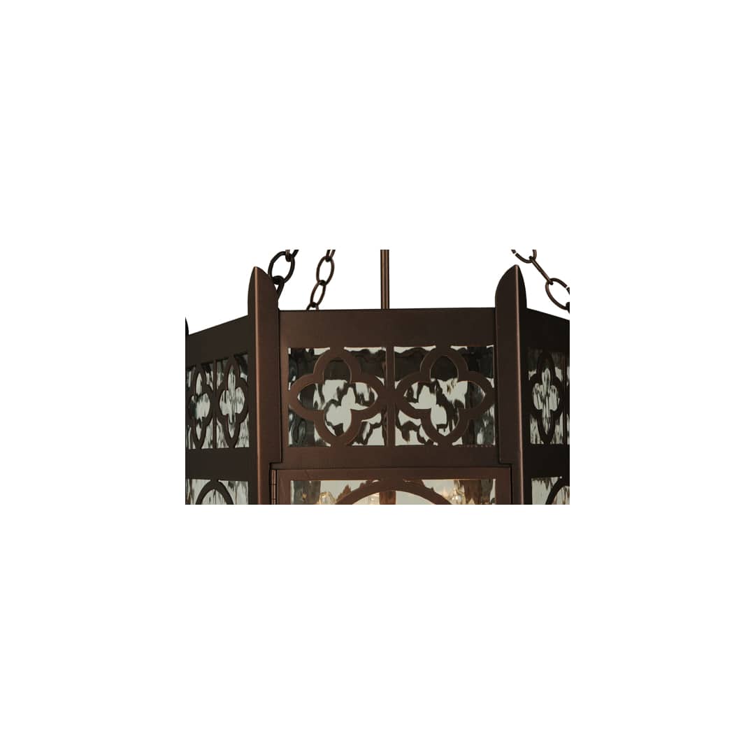 Church 6 Light 36" Wide Abstract Pendant
