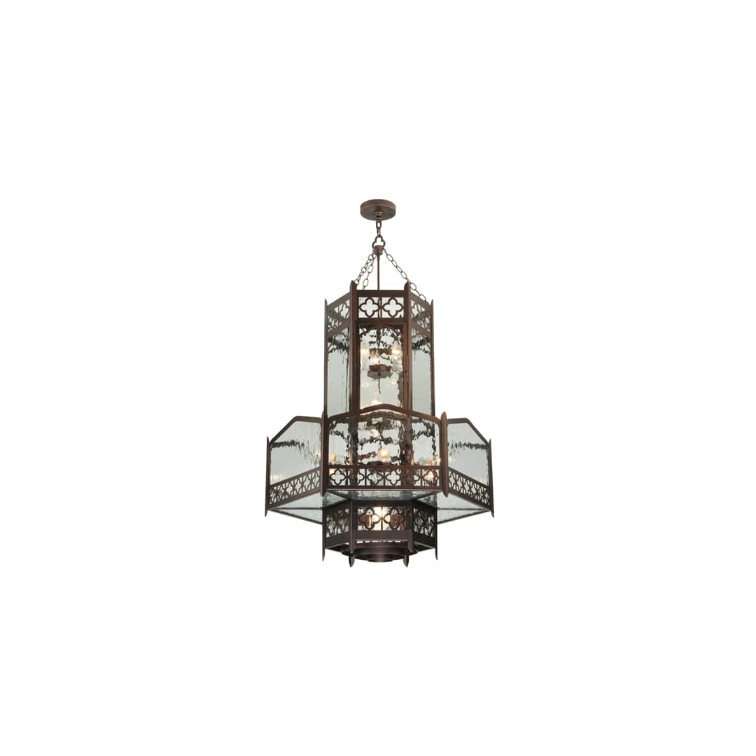Church 6 Light 36" Wide Abstract Pendant