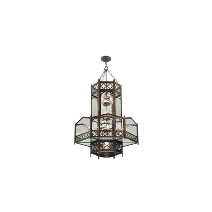 Church 6 Light 36" Wide Abstract Pendant
