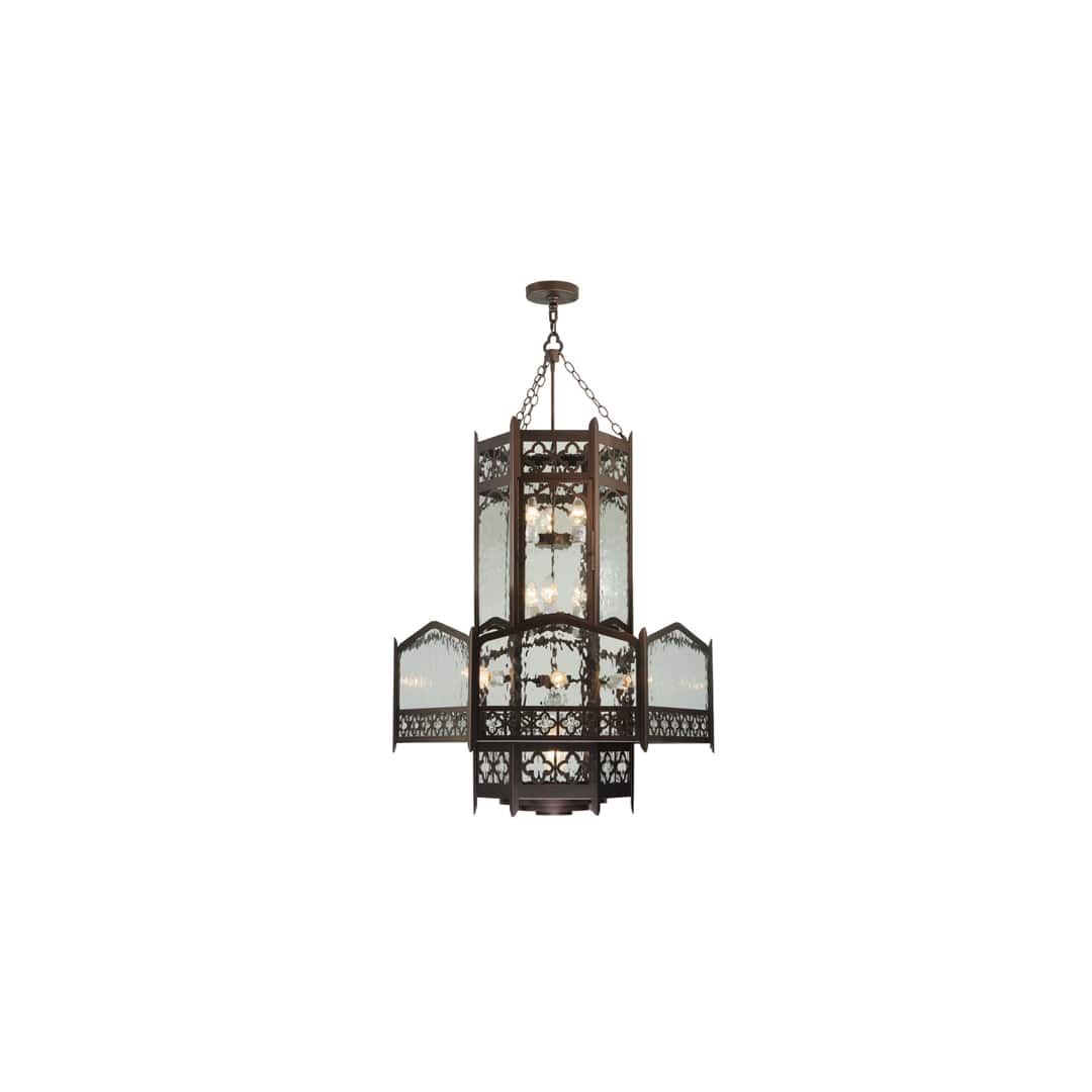 Church 6 Light 36" Wide Abstract Pendant