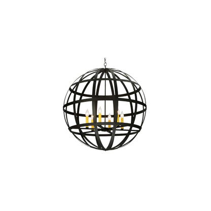 Atlas 6 Light 42" Wide Taper Candle Pendant