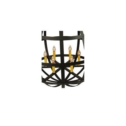 Atlas 6 Light 42" Wide Taper Candle Pendant