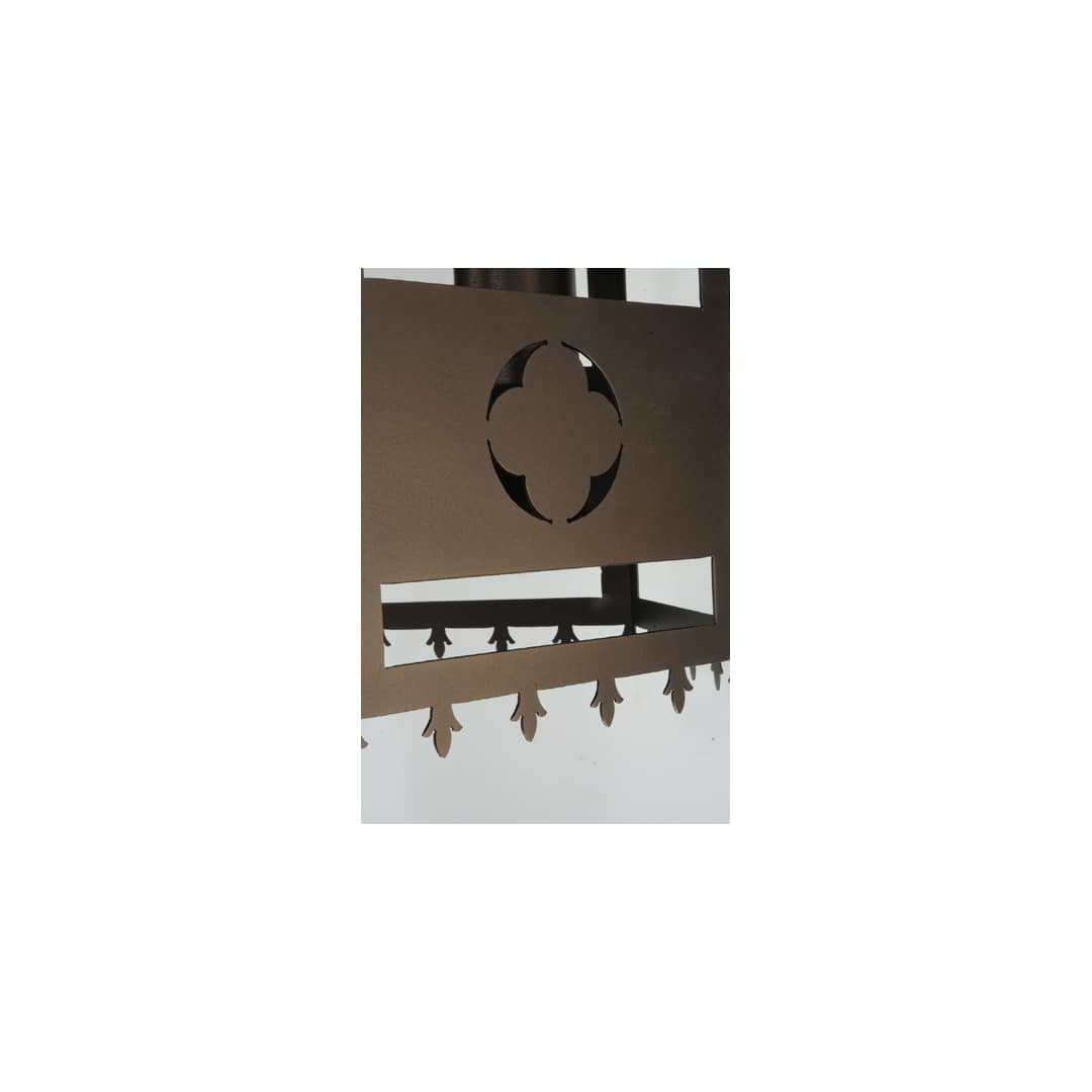 Woolf 3 Light 24" Wide Pillar Candle Pendant