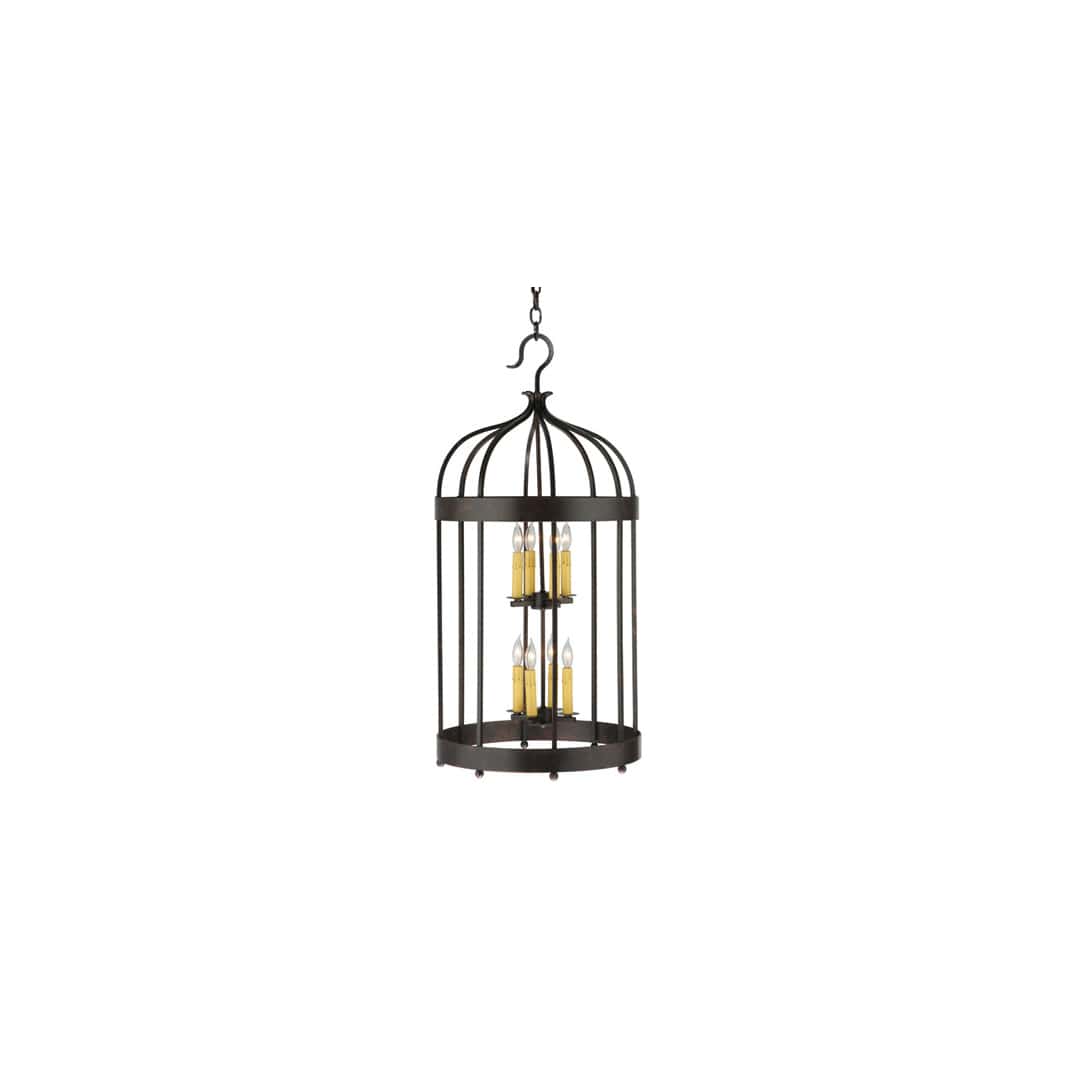 Muse 8 Light 18" Wide Taper Candle Pendant