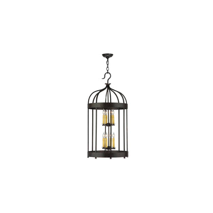 Muse 8 Light 18" Wide Taper Candle Pendant