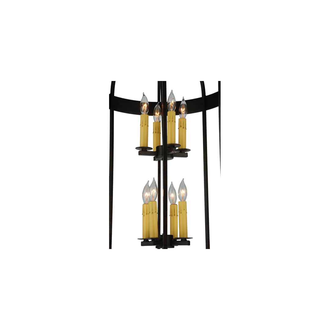 Muse 8 Light 18" Wide Taper Candle Pendant