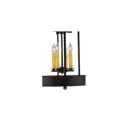 Muse 8 Light 18" Wide Taper Candle Pendant