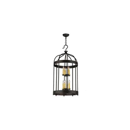 Muse 8 Light 18" Wide Taper Candle Pendant