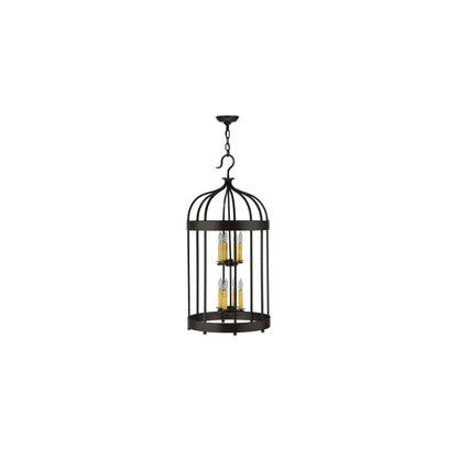 Muse 8 Light 18" Wide Taper Candle Pendant