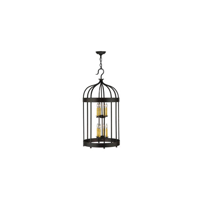 Muse 8 Light 18" Wide Taper Candle Pendant