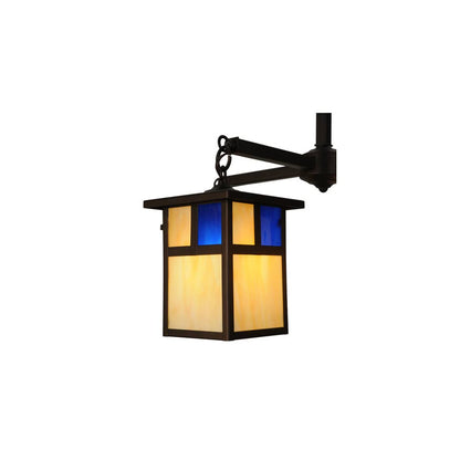 Hyde Park T Mission 4 Light 25" Wide Chandelier