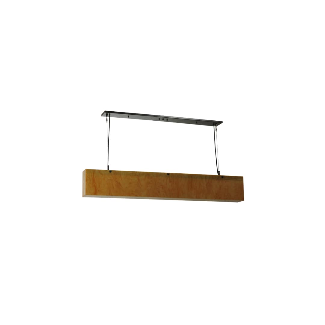 Quadrato 6" Wide Linear Pendant