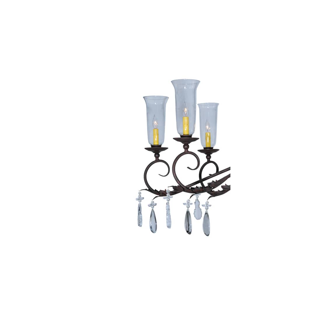 Windsor 14 Light 38" Wide Crystal Candle Style Chandelier - Custom Finish