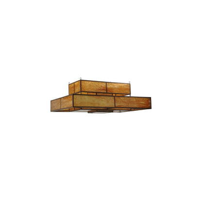 Fellowship 8 Light 72" Wide Semi-Flush Ceiling Fixture