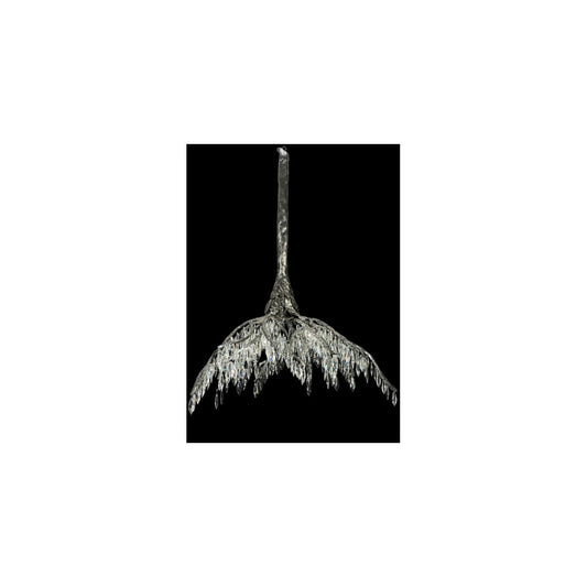 Winter at Stillwater 28" Wide LED Crystal Waterfall Chandelier