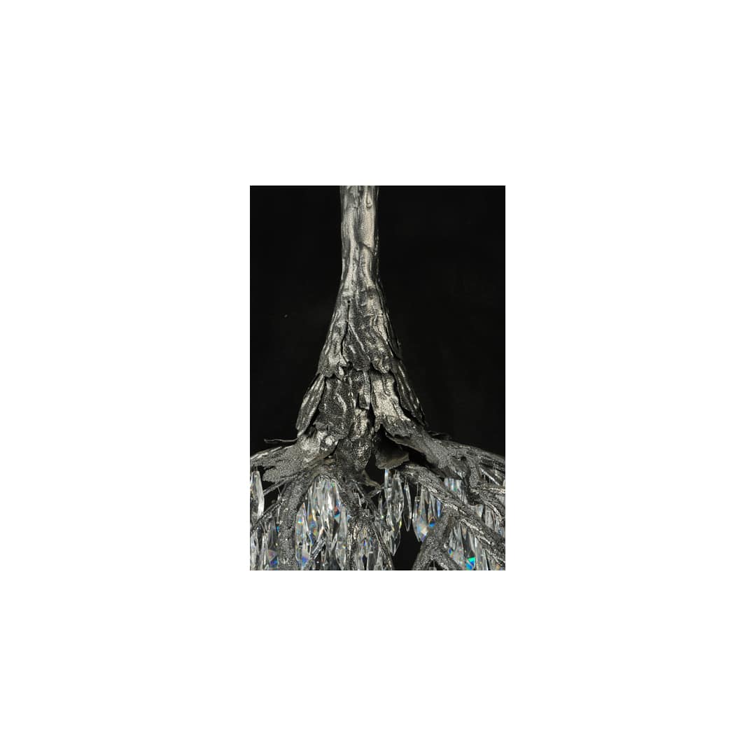 Winter at Stillwater 28" Wide LED Crystal Waterfall Chandelier