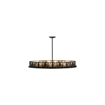 Mountain Pine 8 Light 24" Wide Linear Pendant