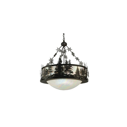 Snowflake 3 Light 32" Wide Pendant
