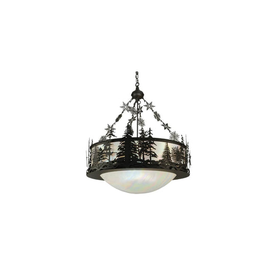 Snowflake 3 Light 32" Wide Pendant