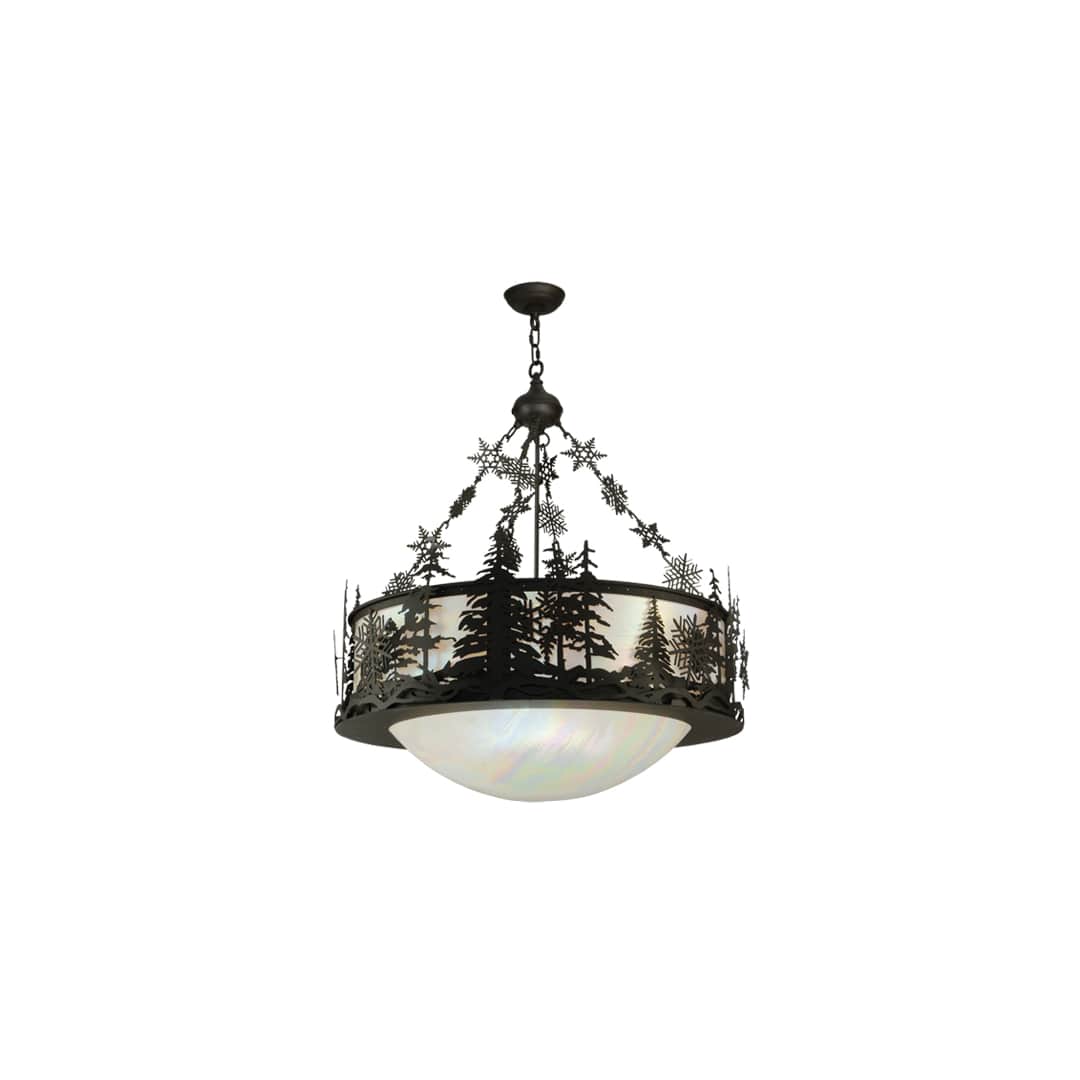 Snowflake 3 Light 32" Wide Pendant