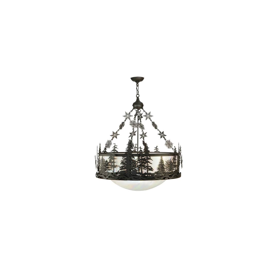 Snowflake 3 Light 32" Wide Pendant