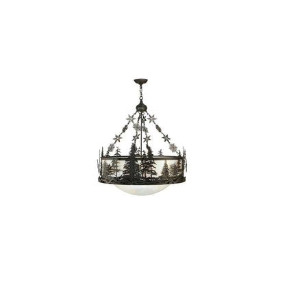 Snowflake 3 Light 32" Wide Pendant