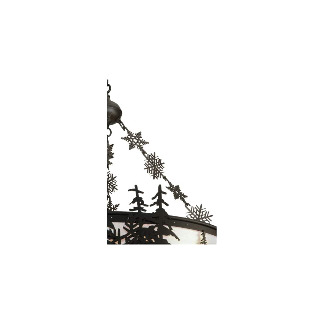 Snowflake 3 Light 32" Wide Pendant