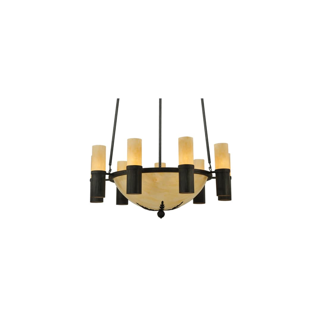 Bella Sala 17 Light 61" Wide Pillar Candle Style Chandelier