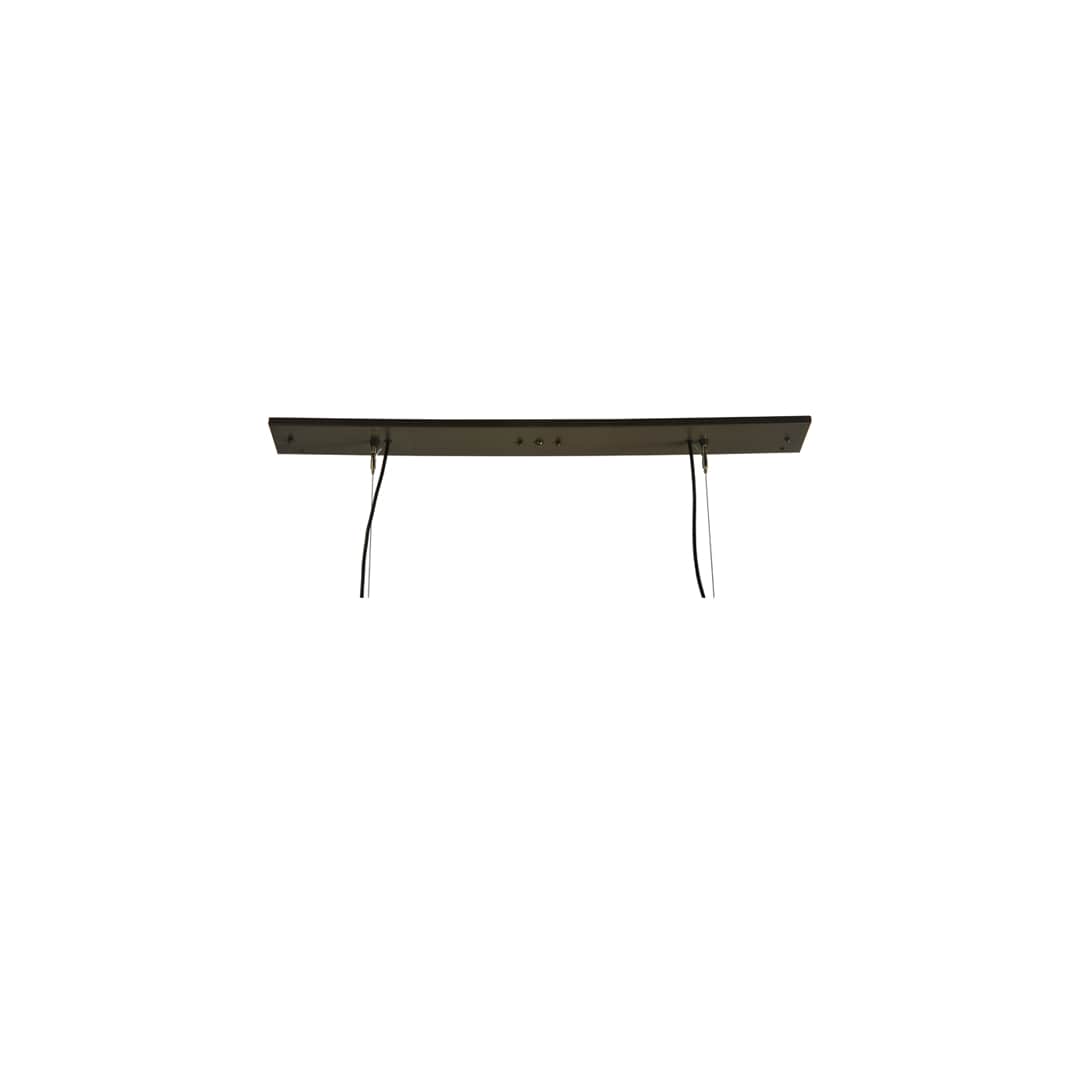 Quadrato 3 Light 12" Wide Linear Pendant
