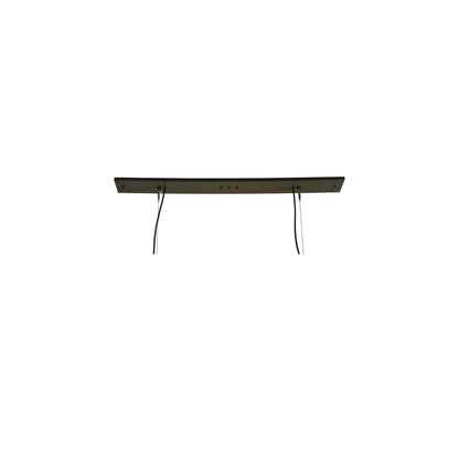 Quadrato 3 Light 12" Wide Linear Pendant