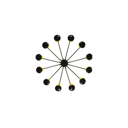 Atria 12 Light 54" Wide Pillar Candle Style Chandelier