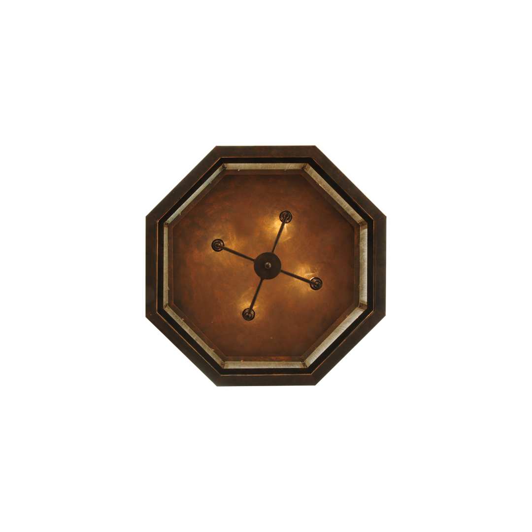 Manchester 4 Light 30" Wide Flush Mount Drum Ceiling Fixture