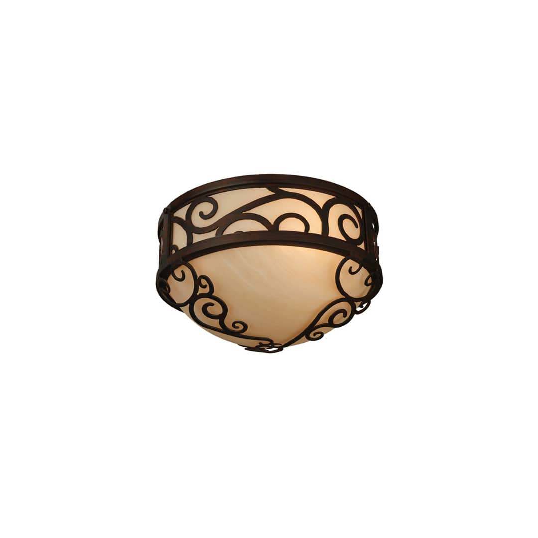Lilliana 3 Light 12" Wide Flush Mount Bowl Ceiling Fixture