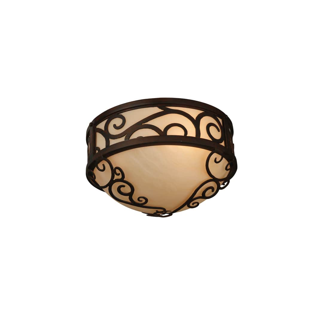 Lilliana 3 Light 12" Wide Flush Mount Bowl Ceiling Fixture