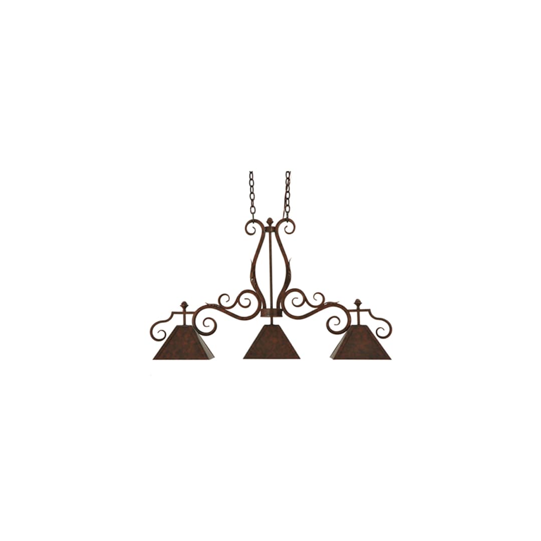 Pedra 3 Light 11" Wide Linear Pendant