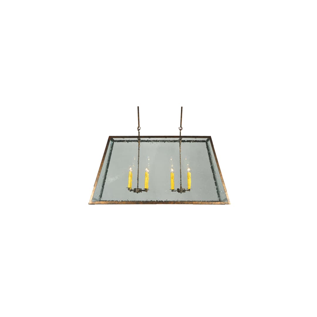 Ovation 8 Light 24" Wide Taper Candle Linear Pendant