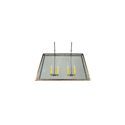Ovation 8 Light 24" Wide Taper Candle Linear Pendant