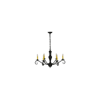 Emory 6 Light 33" Wide Taper Candle Style Chandelier