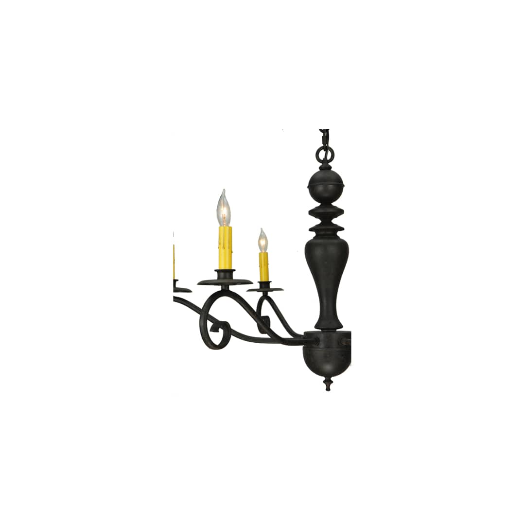 Emory 6 Light 33" Wide Taper Candle Style Chandelier