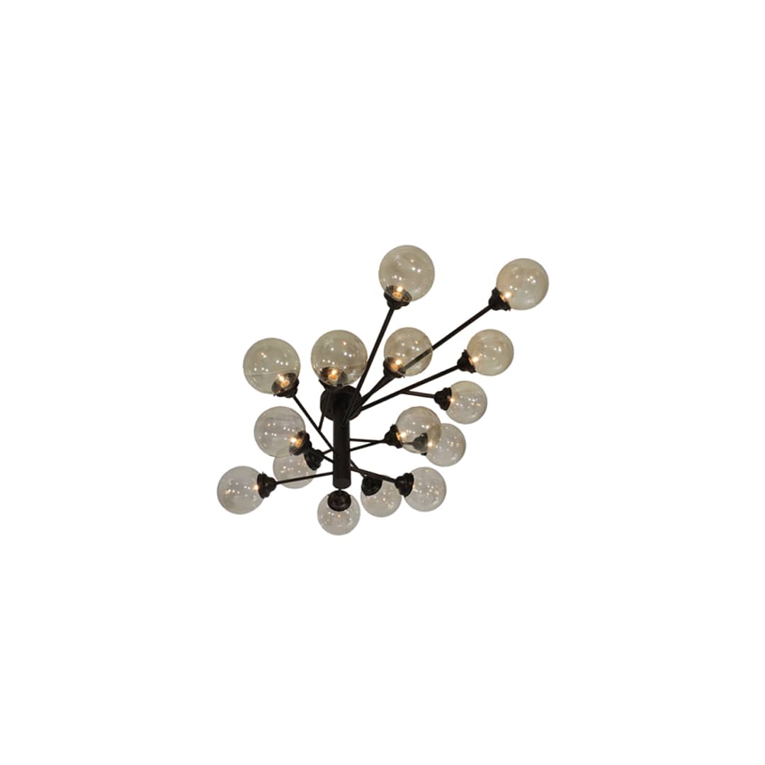 Galaxy 15 Light 46" Wide Sputnik Chandelier