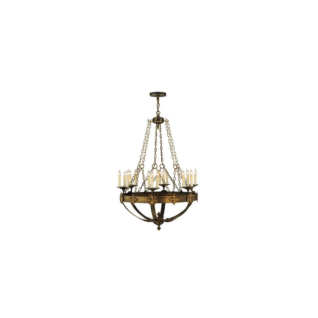 Neapolis 18 Light 32" Wide Taper Candle Style Chandelier
