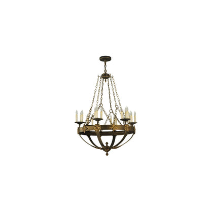 Neapolis 18 Light 32" Wide Taper Candle Style Chandelier