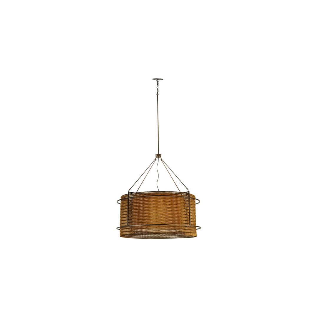 Maille 6 Light 47" Wide Suspension Pendant
