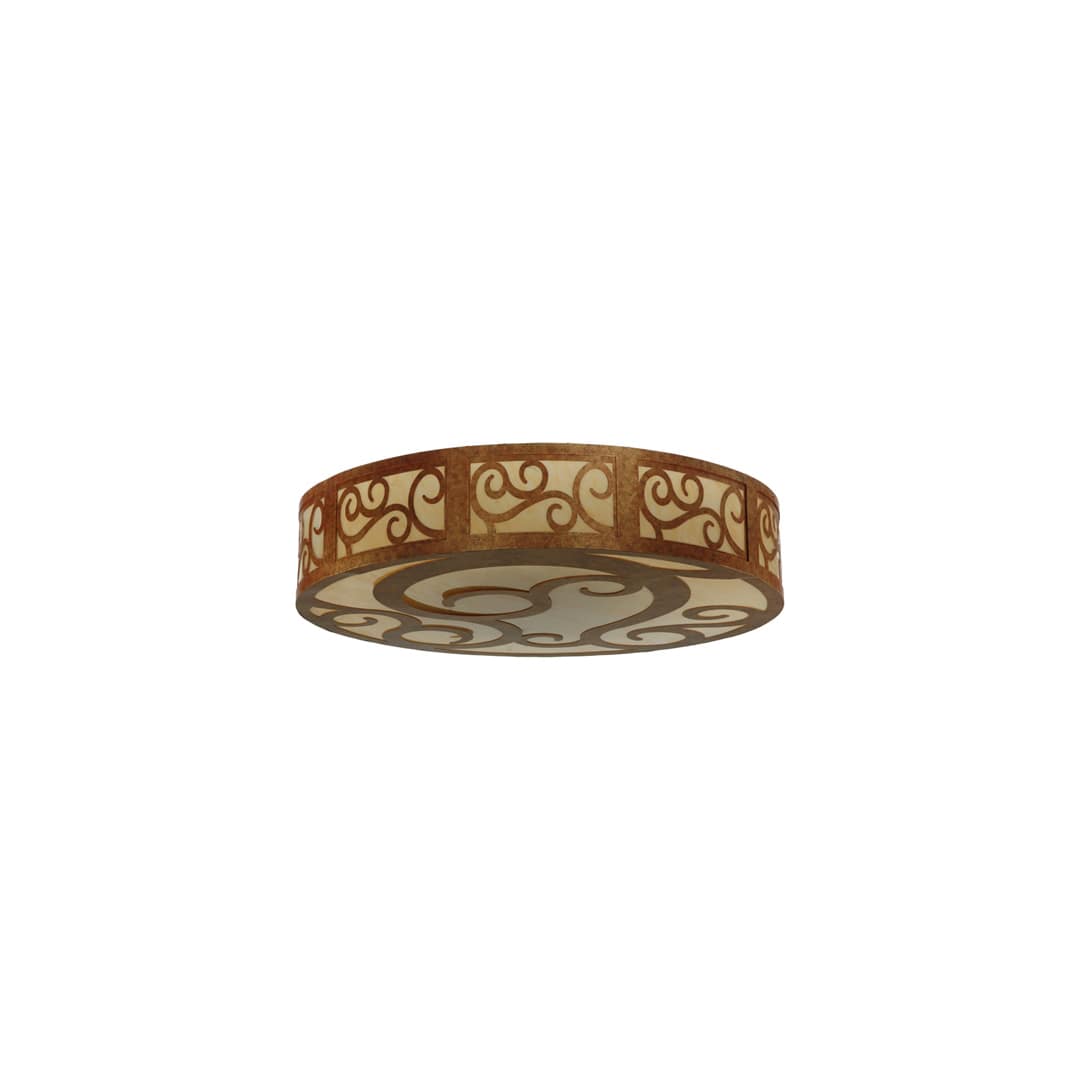 Dean 12 Light 60" Wide Flush Mount Drum Ceiling Fixture