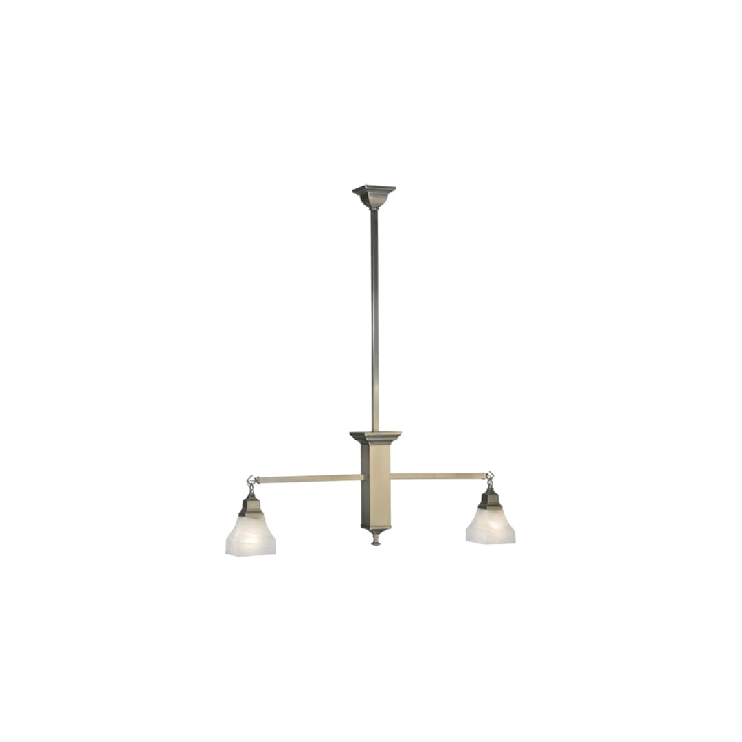 Bungalow 2 Light 5" Wide Linear Pendant