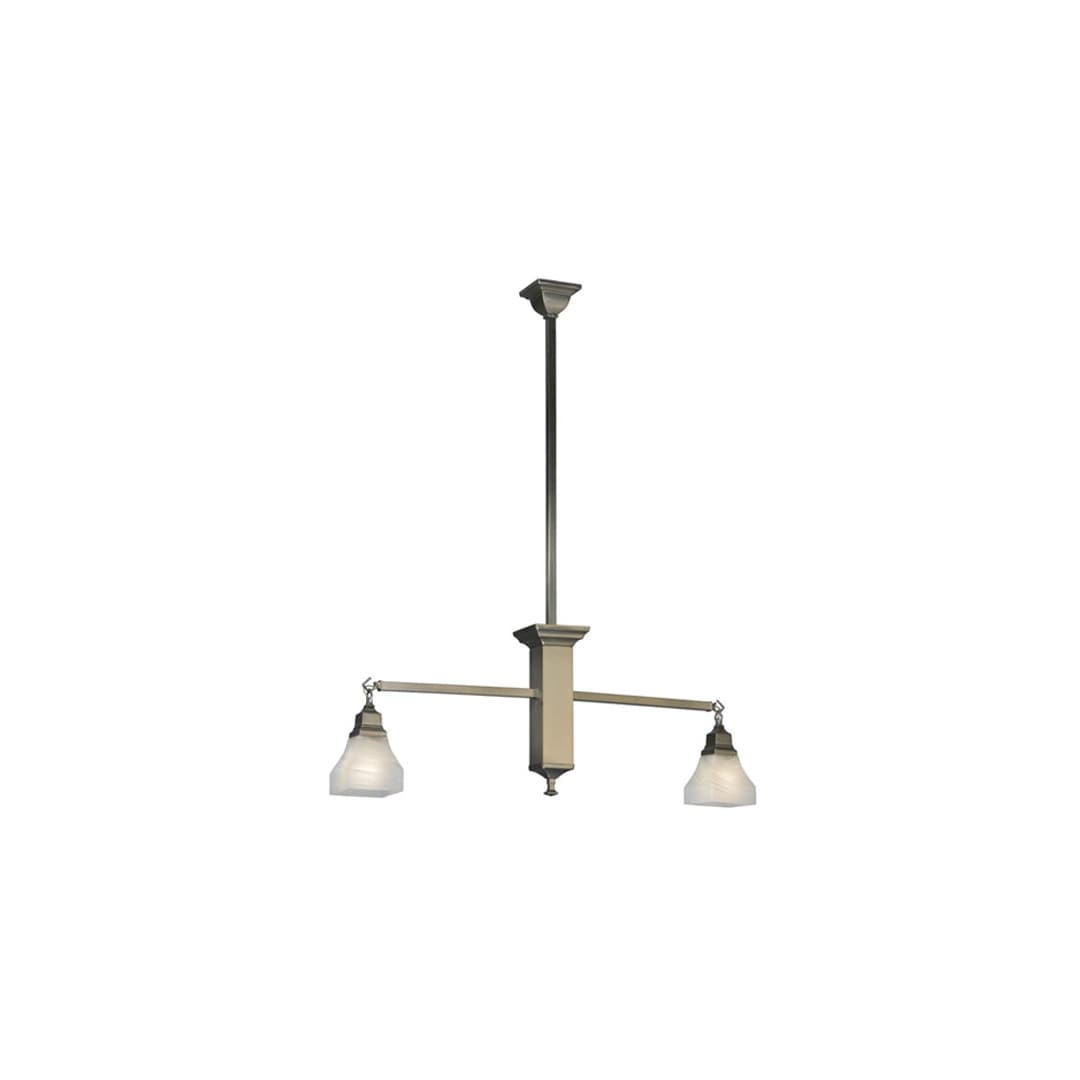 Bungalow 2 Light 5" Wide Linear Pendant